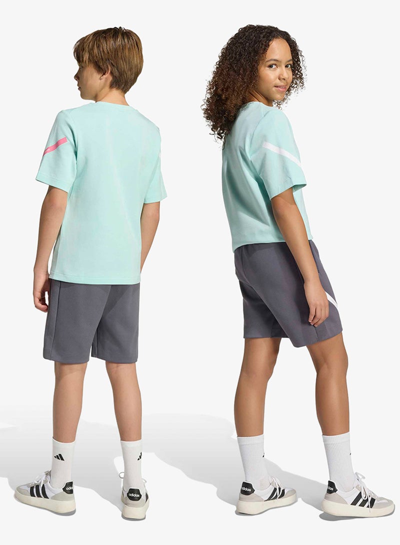 Adidas Youth Messi ZNE Shorts - Image 2